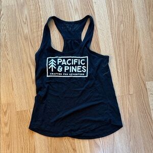 Black Women's Tank Top Pacific & Pines